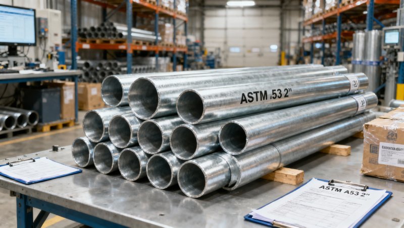 What to check before choosing an ASTM A53 galvanized steel pipe 2 inch supplier
