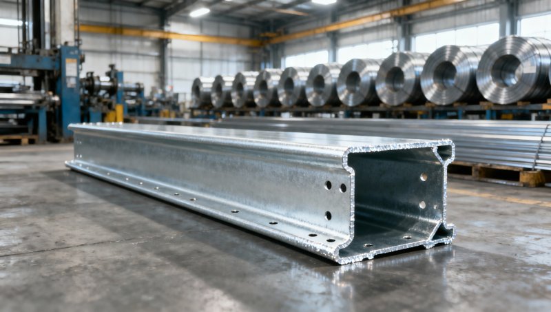 Pre-galvanized steel works best when cut edges stay protected