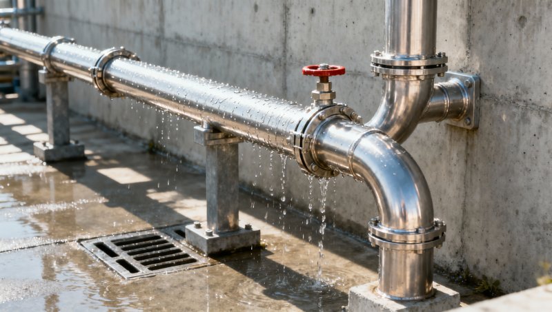 Is 304 stainless steel pipe suitable for outdoor water lines?