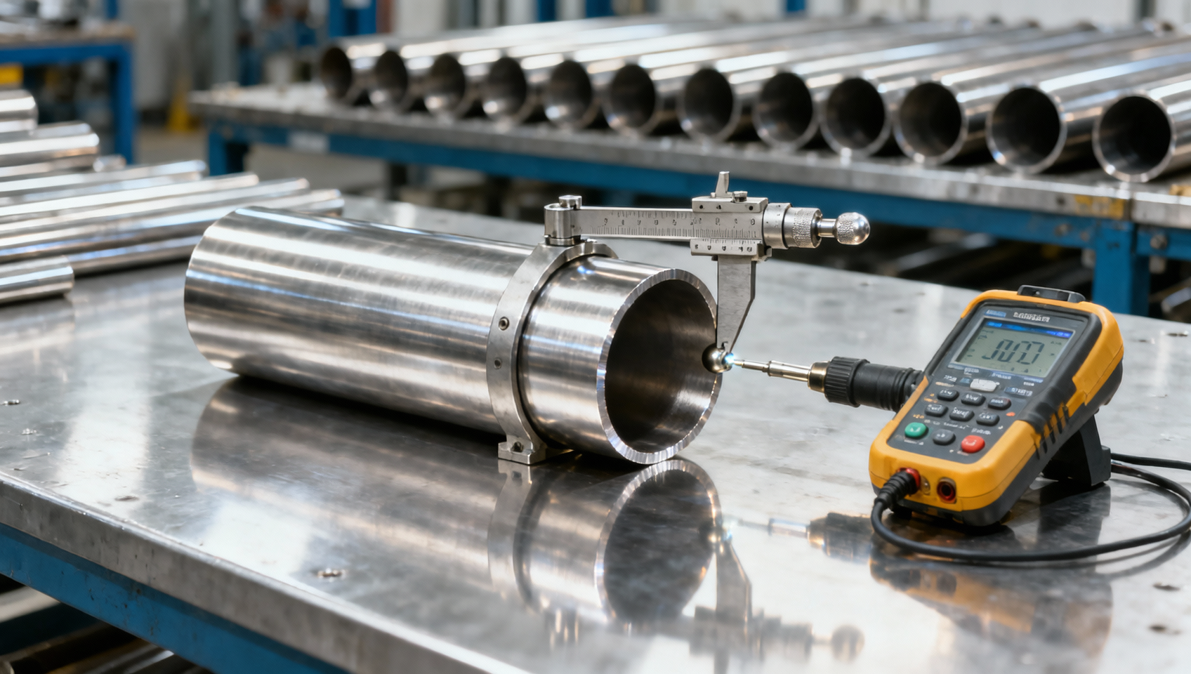 How to check wall thickness tolerance in stainless steel tubing