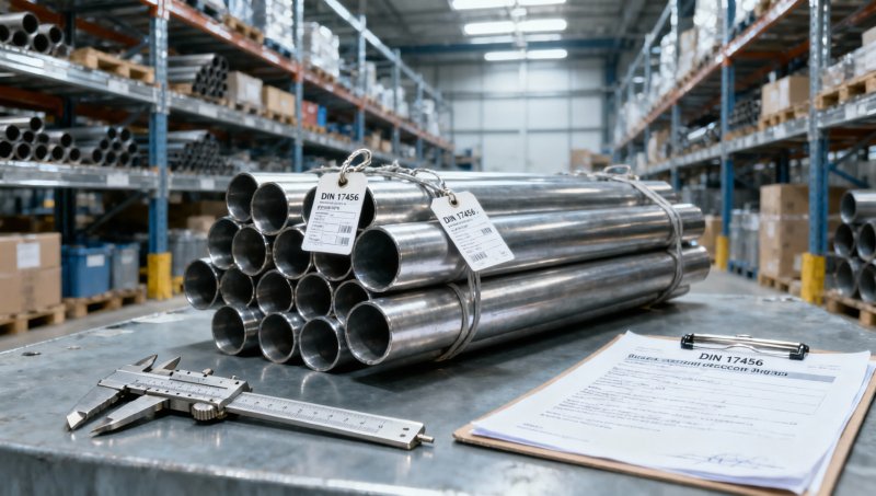 How DIN 17456 stainless tube requirements affect material acceptance
