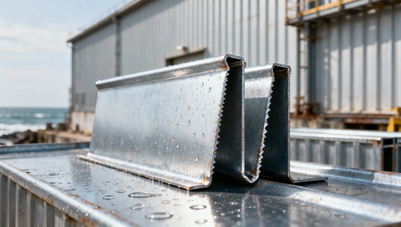 Which galvanized sheet coating meets outdoor corrosion requirements?
