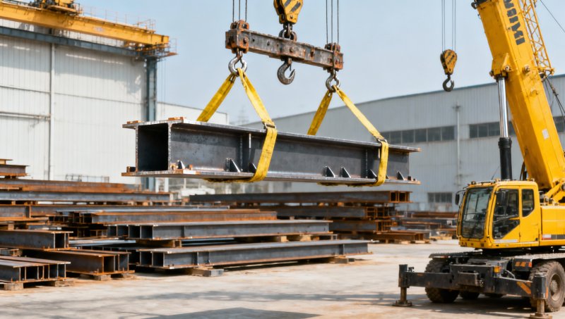 Can an H-beam weight chart improve crane lifting estimates?