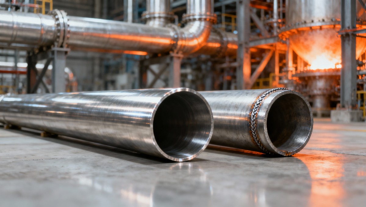 Tubería inoxidable sin costura vs. tubería soldada: comparación de la vida a fatiga bajo carga térmica cíclica en centrales eléctricas