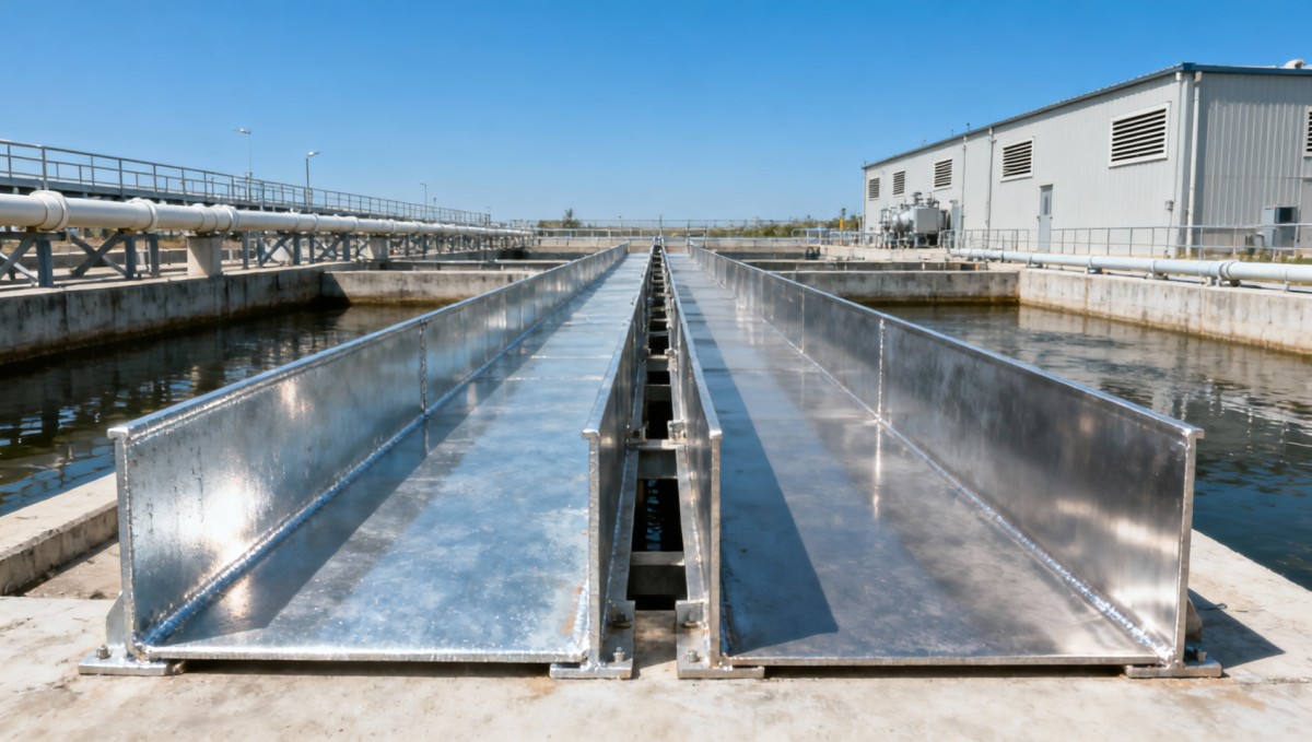 Canal de acero galvanizado frente a canal de acero inoxidable: análisis del coste total de propiedad para infraestructuras de tratamiento de aguas residuales