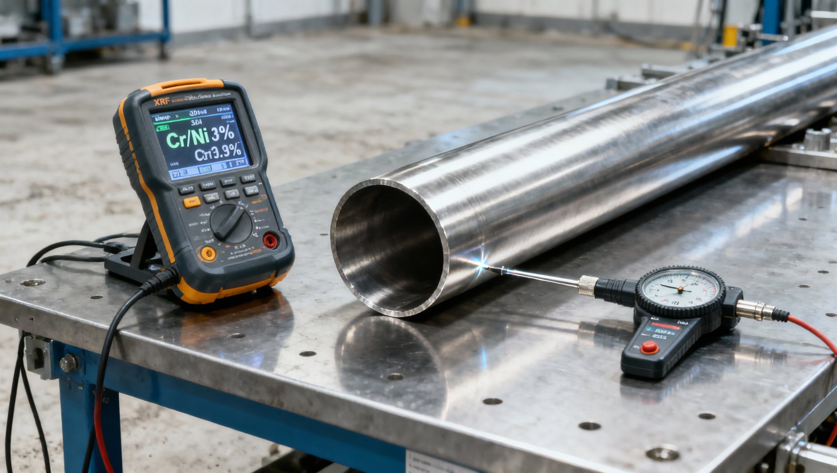 Como Identificar Tubos de Aço Inoxidável 304 Falsificados Usando XRF Portátil e Testes de Permeabilidade Magnética Como Identificar Tubos de Aço Inoxidável 304 Falsificados Usando XRF Portátil e Testes de Permeabilidade Magnética