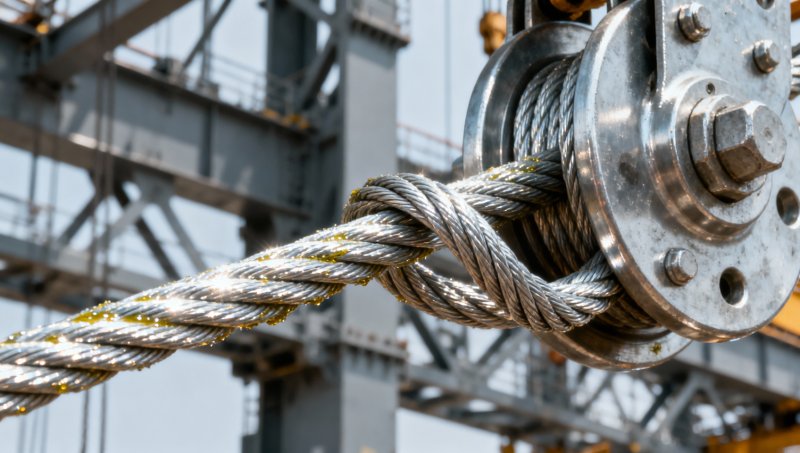 Can galvanized steel wire rope withstand repeated bending over 10,000 cycles at 15° bend radius?