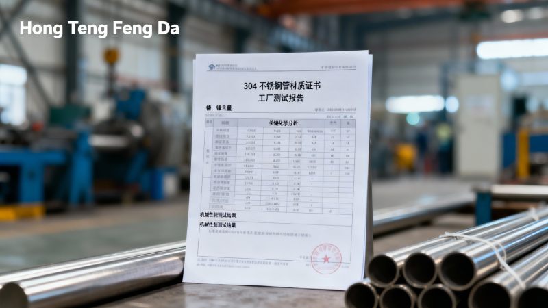How to verify 304 pipe material certificates and mill test reports before procurement