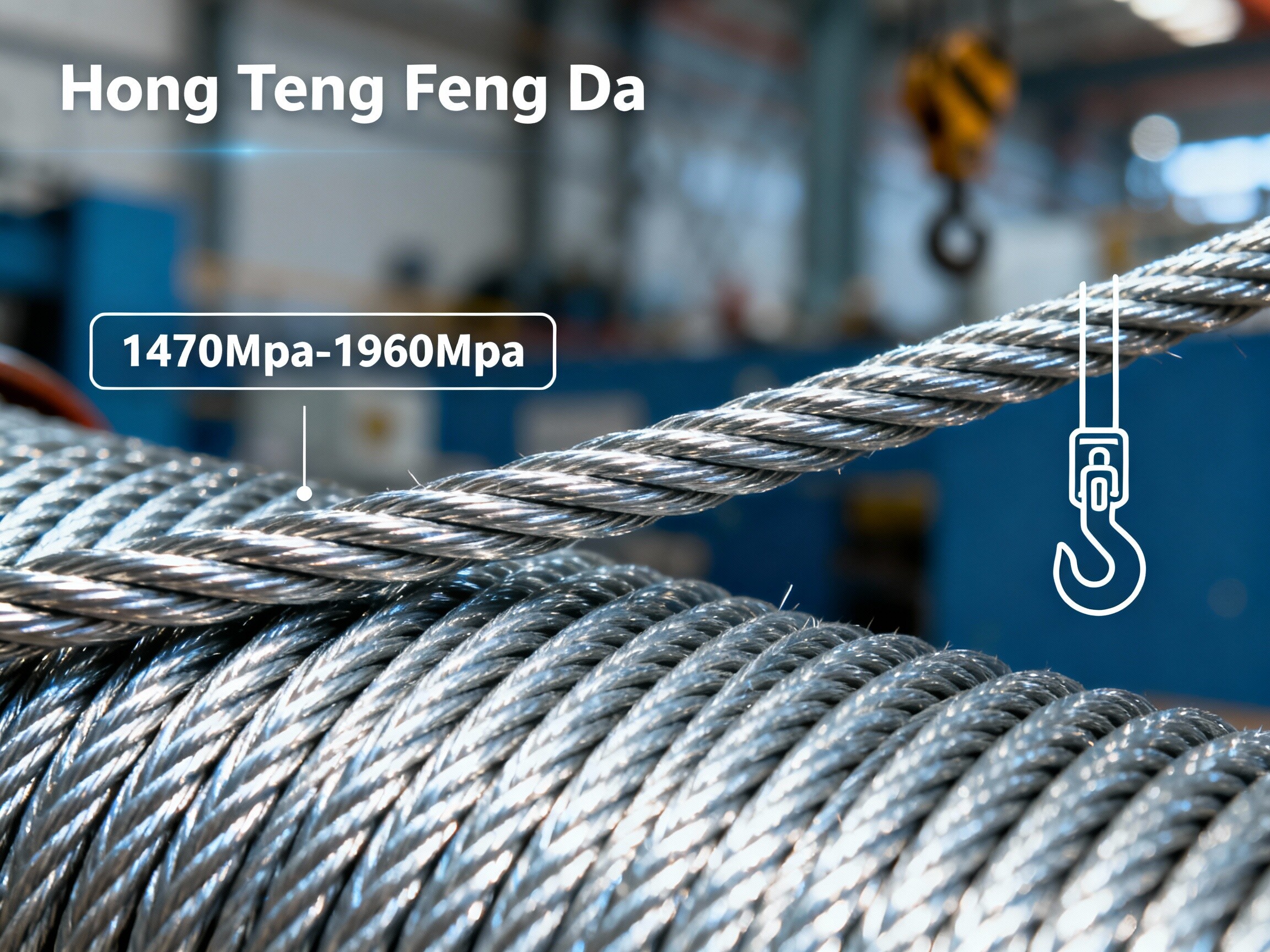 Galvanized Steel Wire Rope 1470Mpa to 1960Mpa: Selecting the Right Grade for Crane and Hoisting Applications 2025