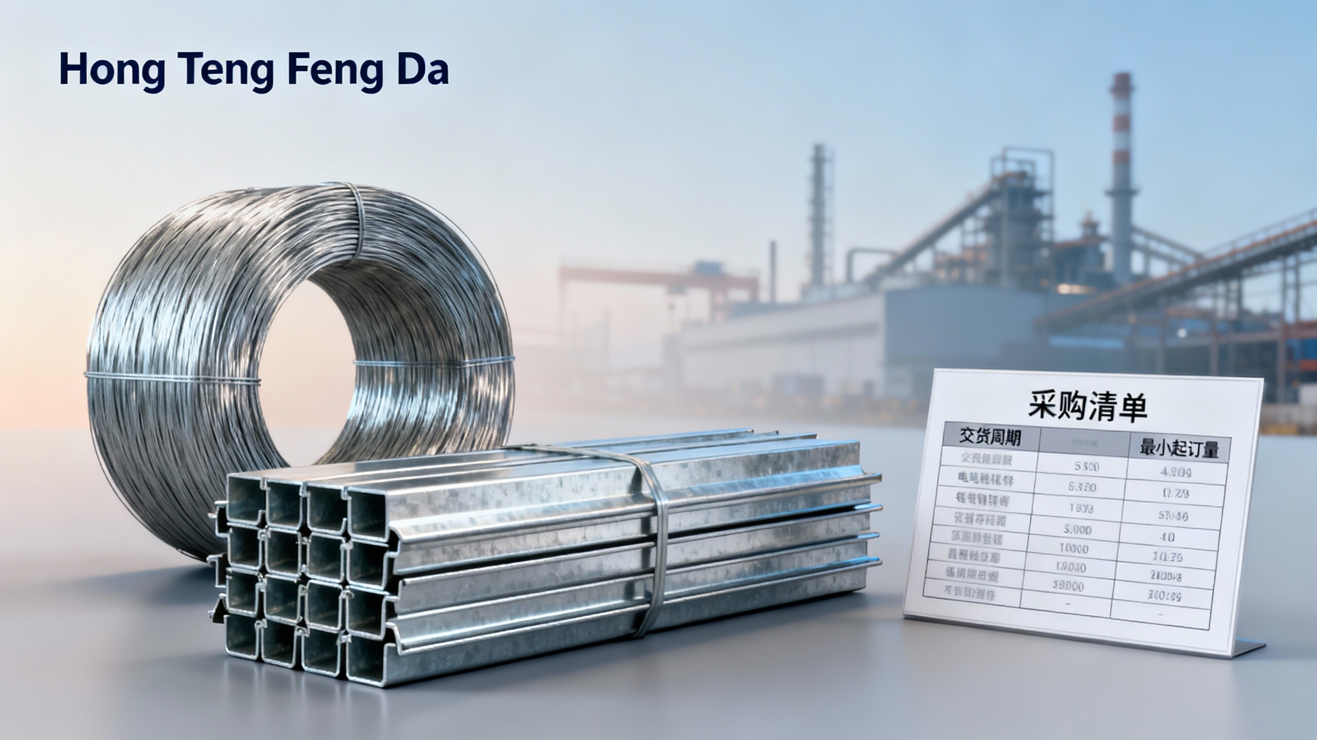 Lead times and minimum order quantities for Wire Products and Steel Rods: what procurement managers must ask suppliers
