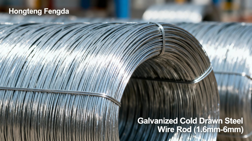 Premium Galvanized Cold Drawn Steel Wire Rod (1.6mm - 6mm) Premium Galvanized Cold Drawn Steel Wire Rod (1.6mm - 6mm)