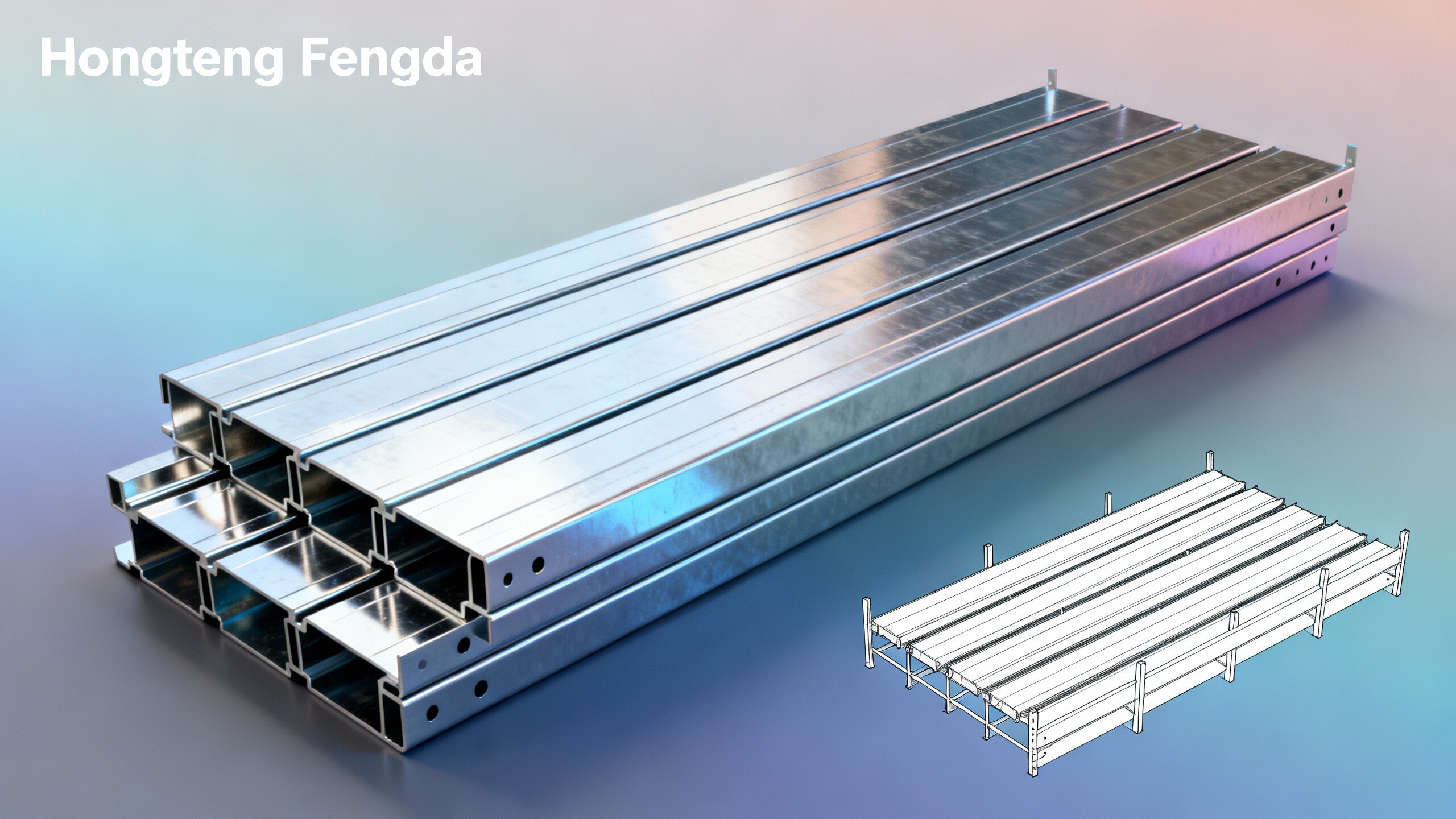 Our Services: Custom Fabrication of Steel Channel for Shelving Systems and Flooring