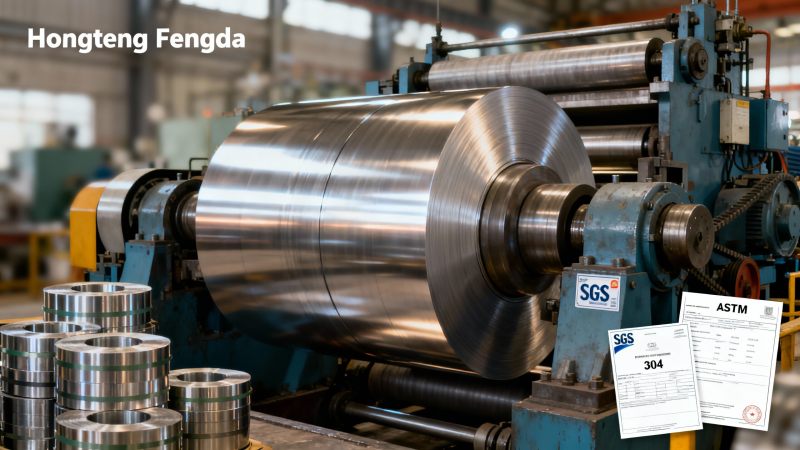 How a Coil Stainless Steel Exporter in China Ensures Stable Supply Chains for Global Manufacturers