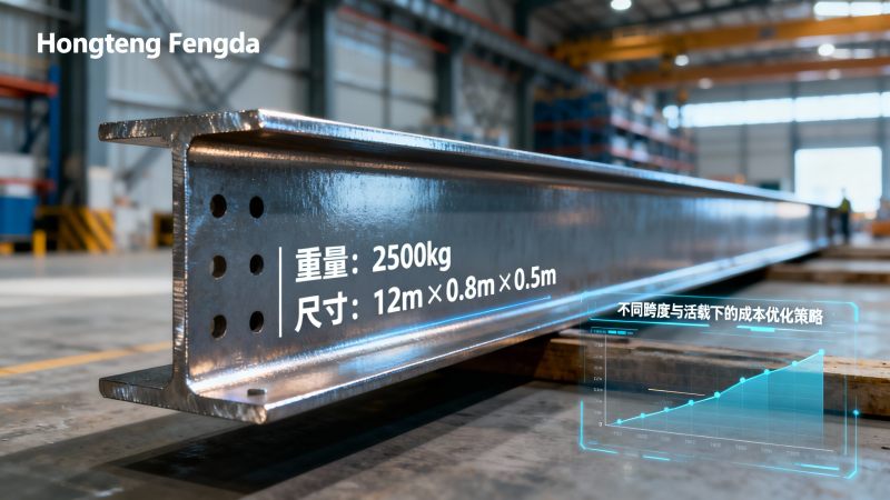 Weight of I Beam for Warehouse Construction: Cost-Saving Sizing Strategy Based on Span & Live Load