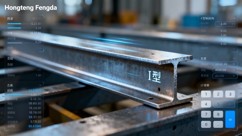 I Beam Weight Calculator for Steel Structures: Input Your Span, Load & Deflection Limit → Get Optimal Section