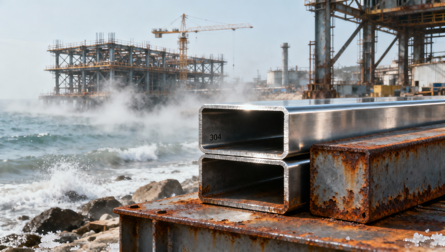 201 vs 304 Stainless Steel Cost Comparison: When Does the Extra 30% Upfront Save You Maintenance in Coastal Projects?