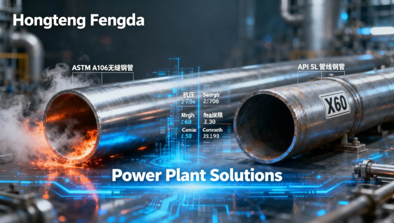 ASTM A106 Pipe vs. API 5L Pipe: Cost, Delivery, and Performance Comparison for Power Plant Projects