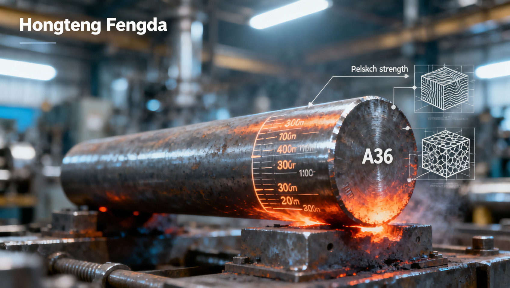 How does heat treatment affect tensile strength of high strength A36 Carbon Steel Round Bar? — metallurgical insight for designers