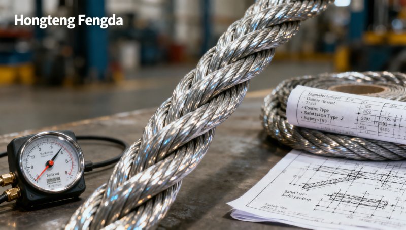 Steel Wire Rope Load Capacity Guide: Matching Diameter, Construction & Safety Factor