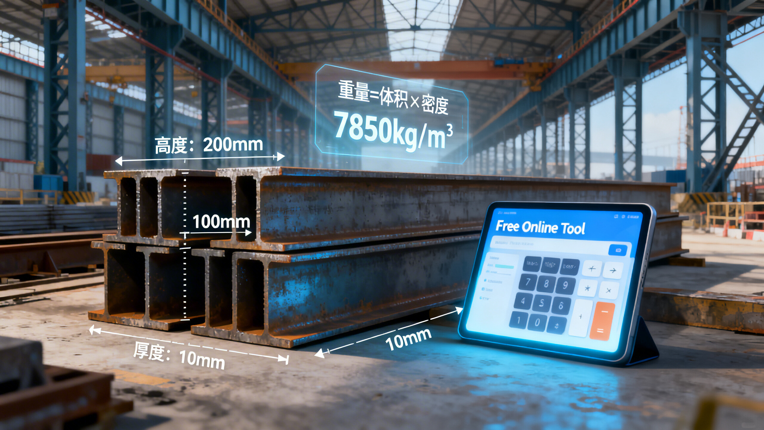 I Beam Weight Calculator for Construction Engineers: Free Online Tool + Accuracy Tips