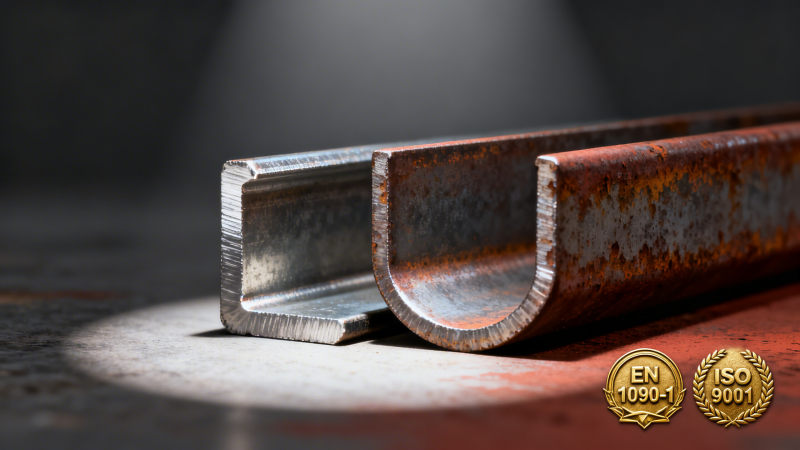 China-Based Angle vs Channel Steel Exporter Directory: 12 Verified Factories with ISO 9001 & EN 1090-1