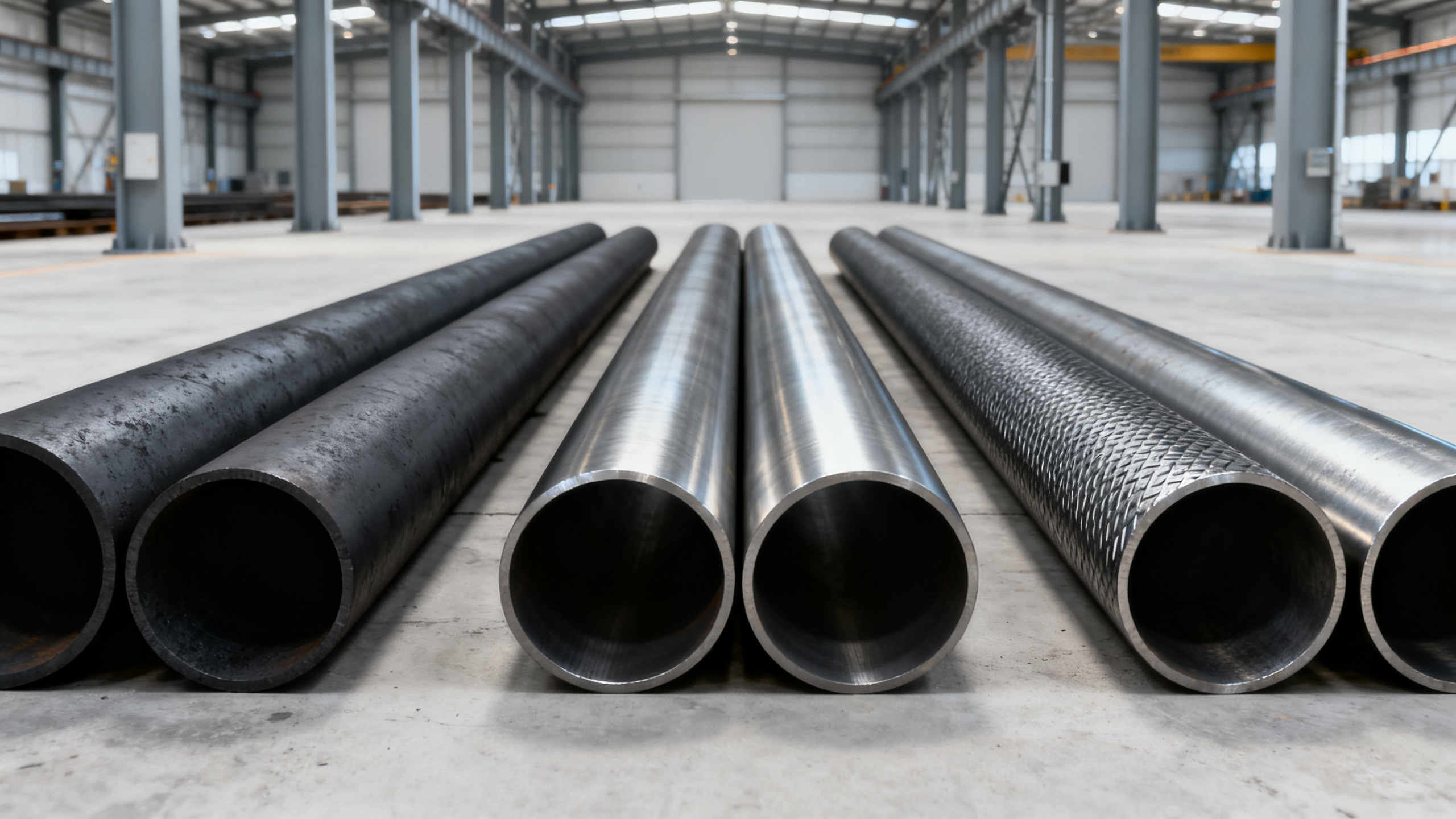 Metal pipe black surface finish options: Mill scale, pickled & oiled, or shot-blasted — which suits your fabrication line?