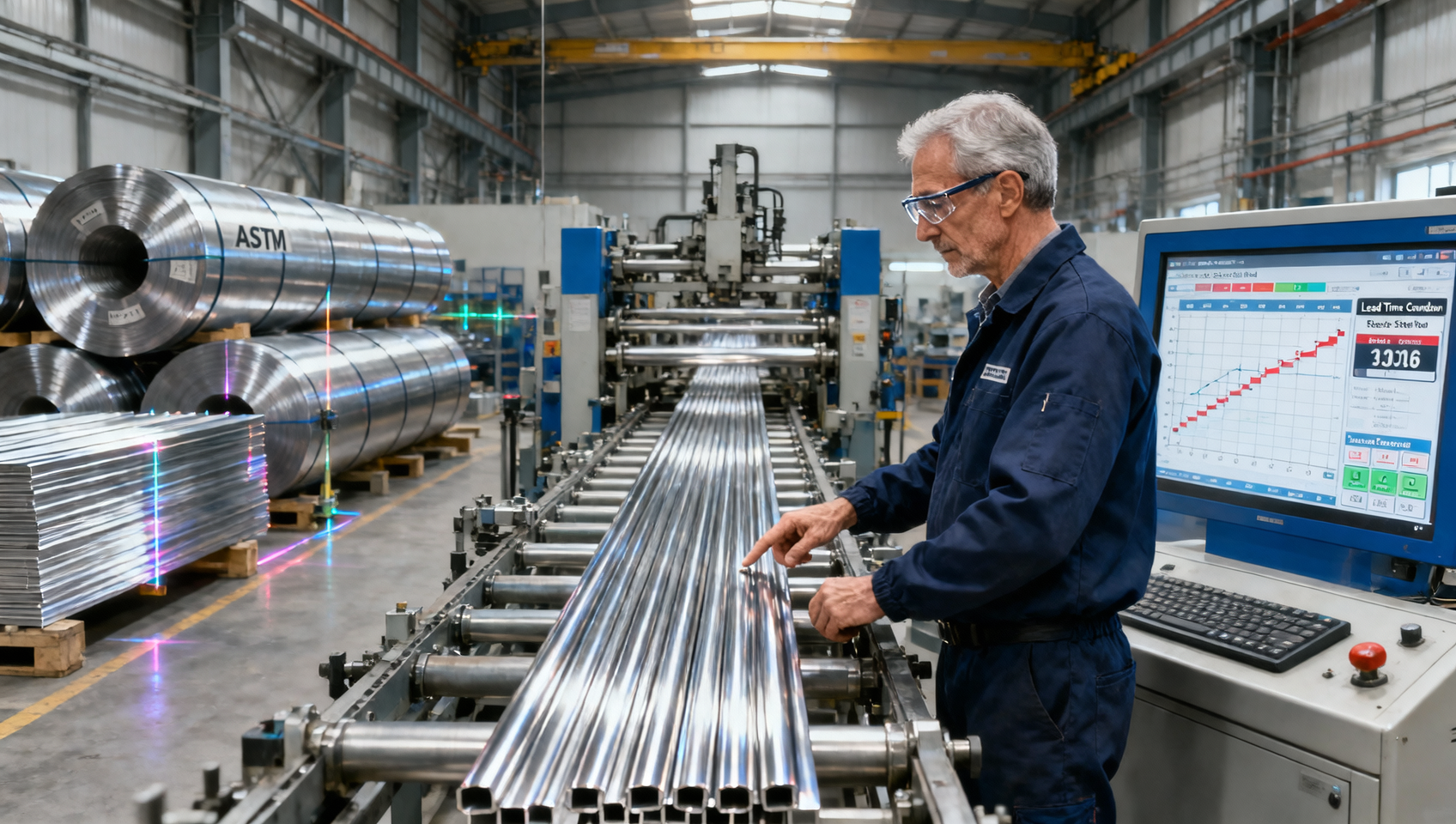 How to calculate steel manufacturing lead time for industrial projects — 5-step planning checklist