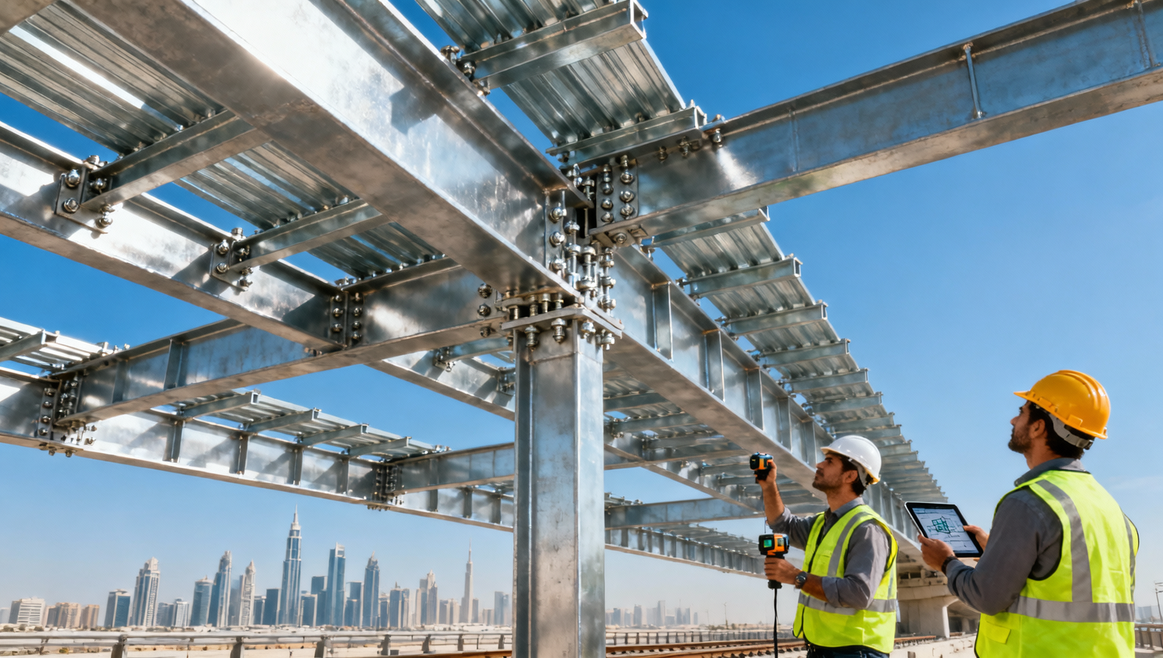 Steel Girder Cost-Effective Solutions: When Prefab Beats Custom Fabrication (Case Study: Dubai Metro Phase III)
