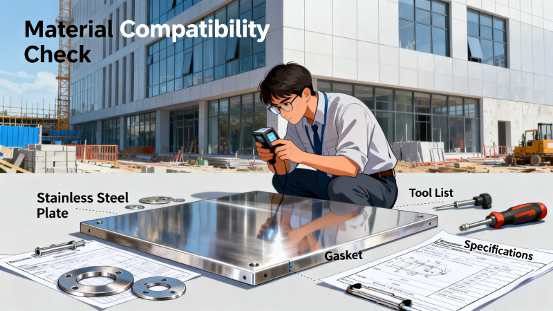Stainless flat sheet for architectural use: 3 installation errors that void warranty — gasket compatibility, thermal expansion gaps, grounding