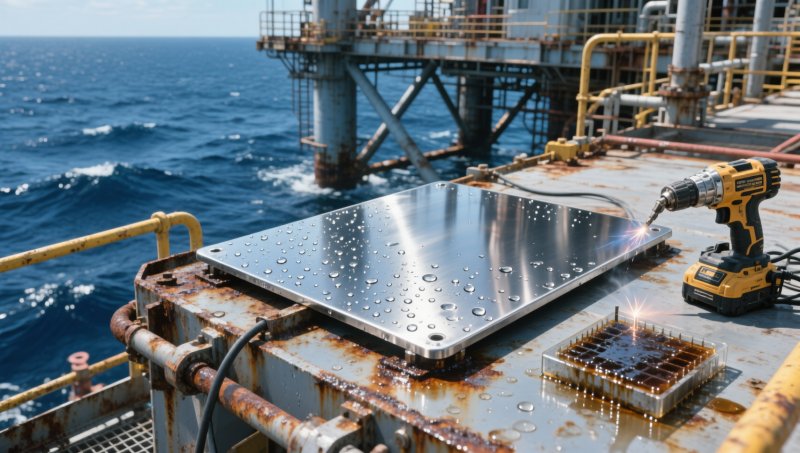 How marine architects specify stainless flat plate for offshore platforms — corrosion resistance vs