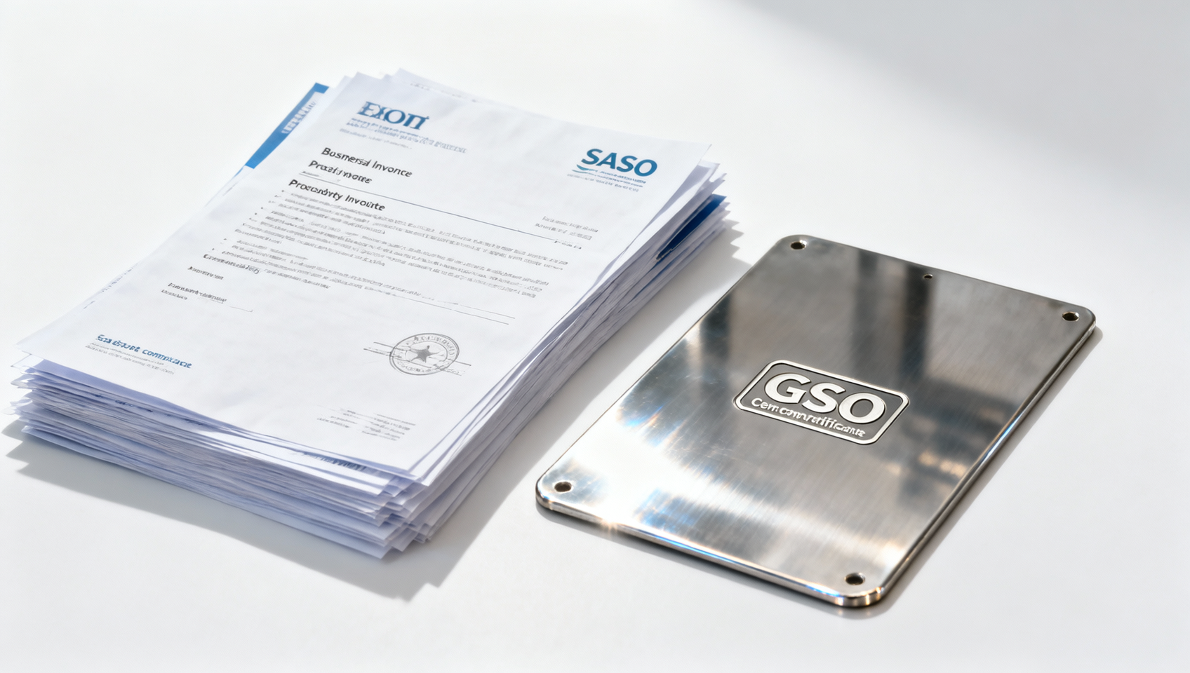 What export documentation do stainless steel metal plates exporters in USA need for GCC customs clearance?