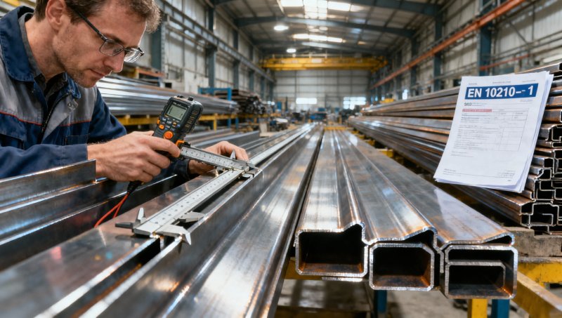 How to validate cold formed angle steel specifications against EN 10210-1 before placing bulk orders