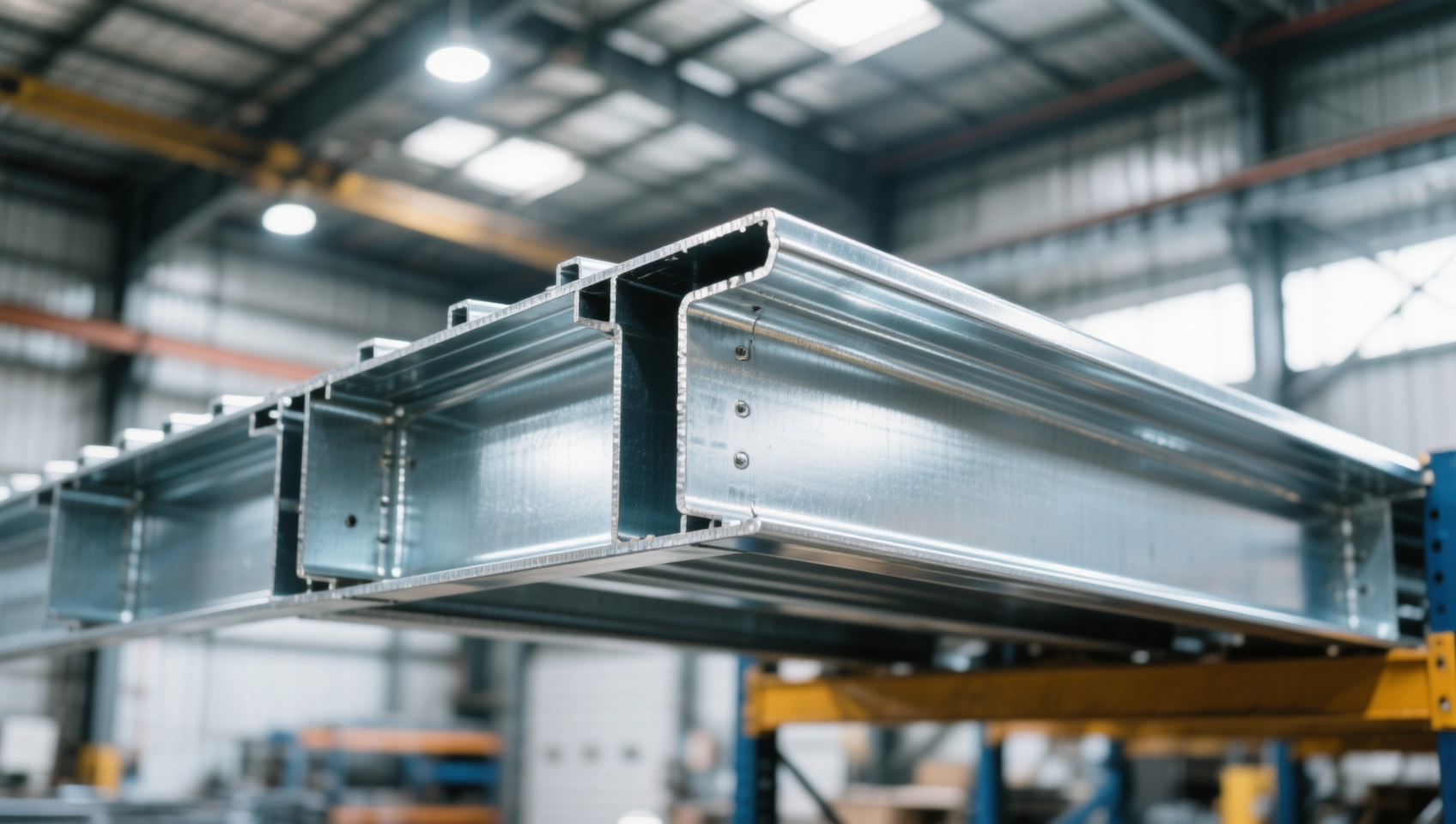 How cold rolled steel for warehouse construction affects roof purlin spacing and total project cost over 20 years