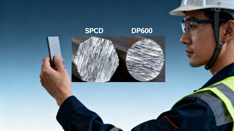 Can SPCD steel high strength replace DP600 in structural brackets? A yield-to-tensile ratio comparison for Tier-1 suppliers