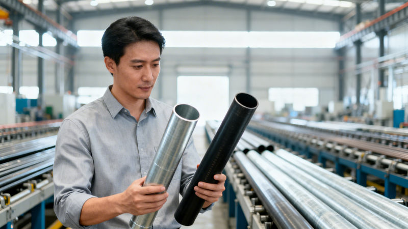 Galvanized industrial pipe vs black steel plumbing pipe: 5 key differences every project manager must compare before tendering