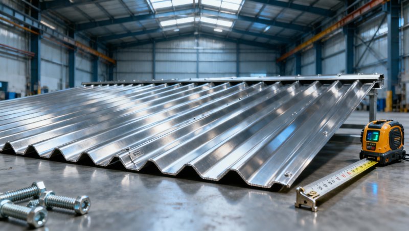 How stainless steel corrugated sheet lightweight reduces onsite labor hours by 27% during warehouse roof installation
