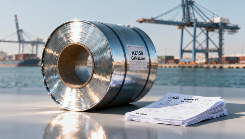 How AZ150 Galvalume Steel Coil exporter to Middle East manages customs clearance delays at Jebel Ali Port
