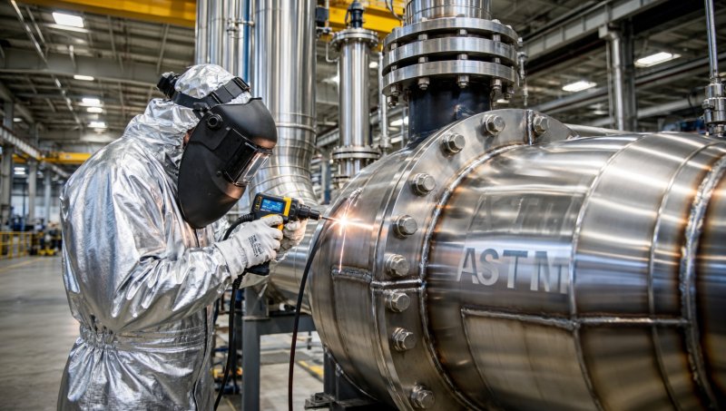 How pipe stainless steel ASTM standard selection affects weld integrity in high-pressure steam distribution lines