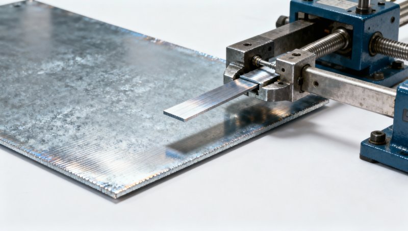 What tensile elongation and reduction of area values indicate acceptable Z150 steel sheet for shipbuilding batch consistency