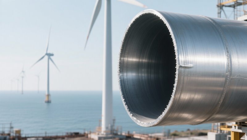 Why ASTM steel profile grades like A500 Grade C are now preferred for wind turbine towers in offshore projects