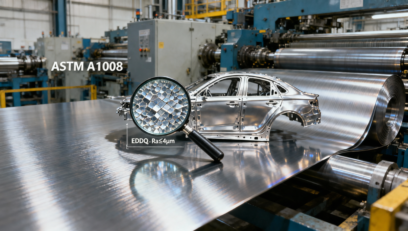 What Is Carbon Sheet Steel—and Why Does Its ASTM A1008 Grade Matter for Automotive Stamping?