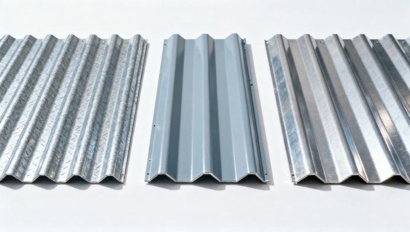 Which corrugated steel sheet thickness and coating grade delivers the best ROI for agricultural storage buildings?