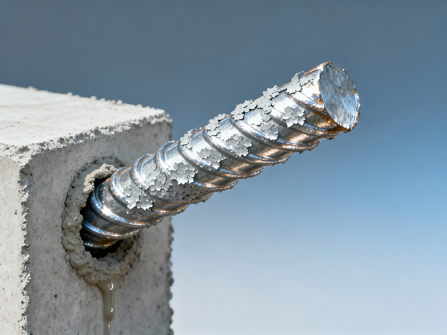 What Happens When You Use Hot Dip Galvanized Steel in Concrete Encasement? A 12-Month Field Study on Bond Strength and Chloride Resistance