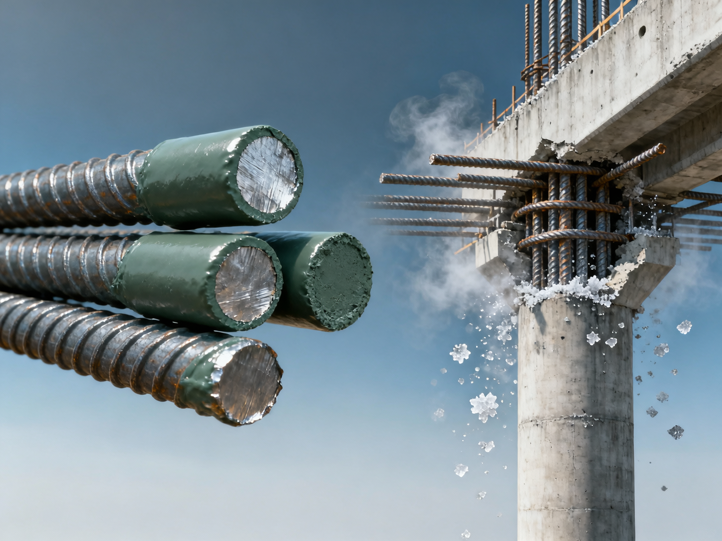 Can Steel Rebar for Concrete Reinforcement Be Substituted With Epoxy-Coated Alternatives Without Compromising Structural Integrity?