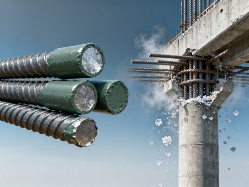 Can Steel Rebar for Concrete Reinforcement Be Substituted With Epoxy-Coated Alternatives Without Compromising Structural Integrity?