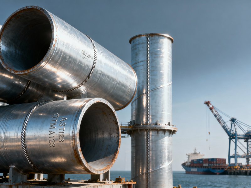 Are Galvanized Steel Pipe Suppliers in China Able to Support Just-in-Time Delivery for Offshore Wind Foundation Projects?