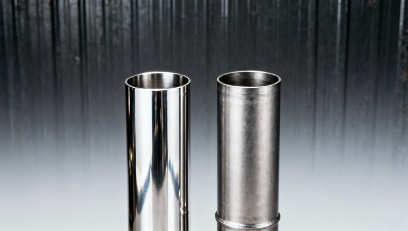 How does the price of SS pipe vary between cold-drawn and seamless grades for food-grade applications?