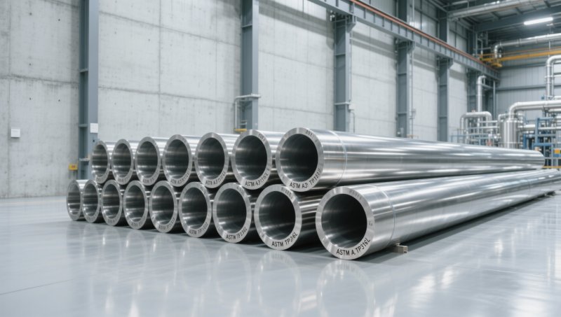 When should project managers specify ASTM steel pipe over generic stainless alternatives for chemical plants?