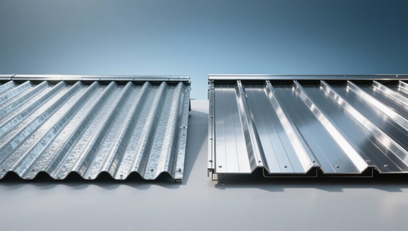 Corrugated Steel Roofing vs