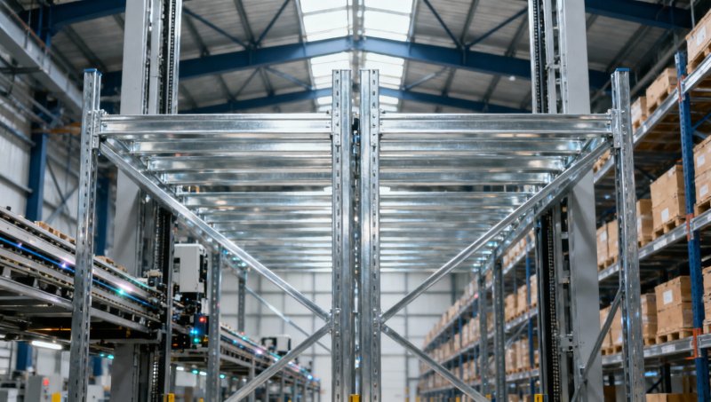 How Z-Beam for Warehouse Racking Integrates with Automated Storage and Retrieval Systems (AS|RS)